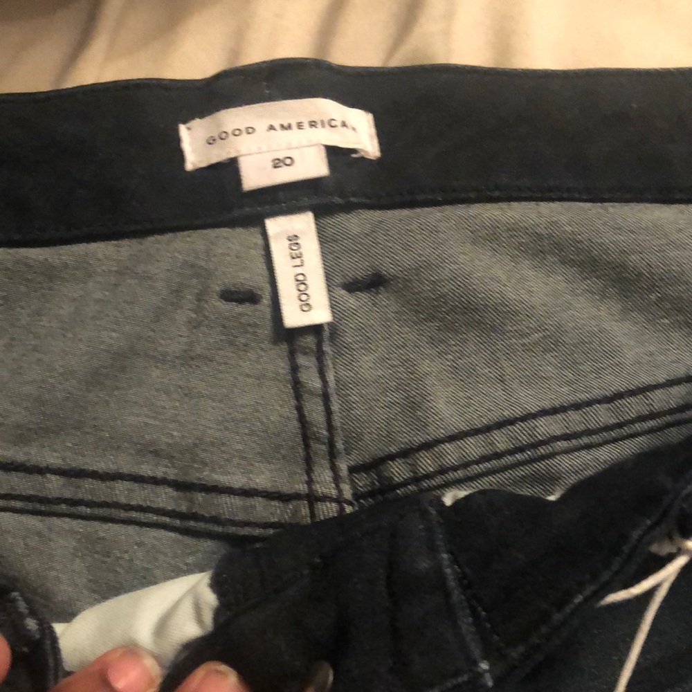 Good American-  size 20 Denim Good Leg Jeans